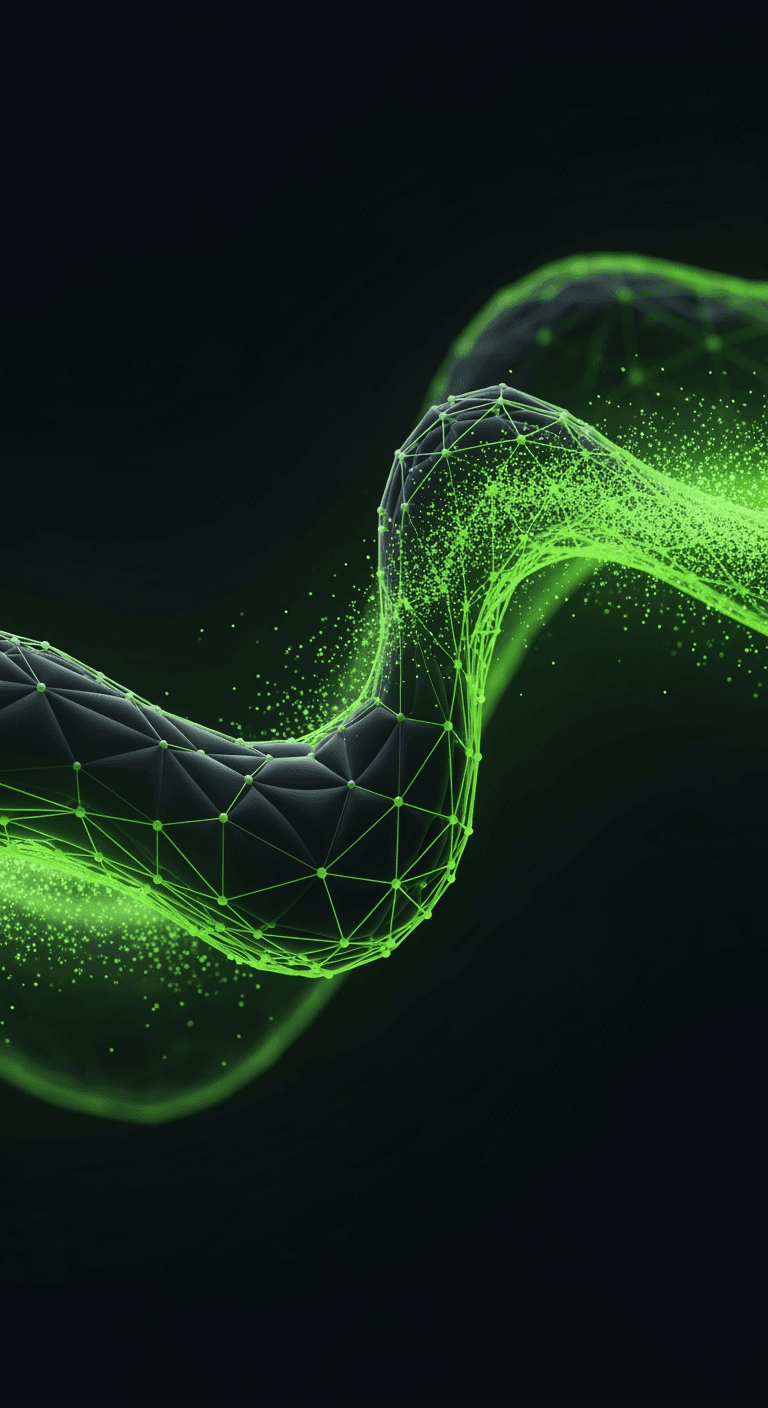 Abstract AI visual