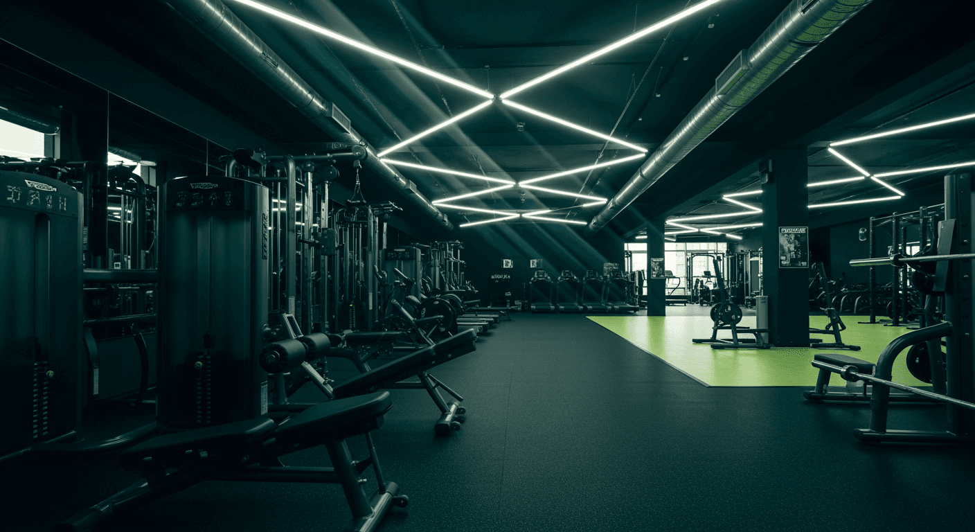 Berliner Fitnessstudio-Kampagne