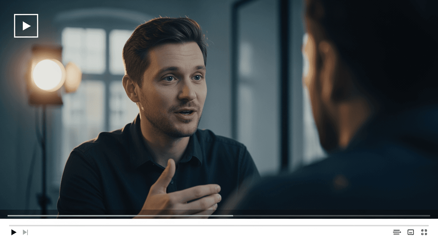 Founder video poster